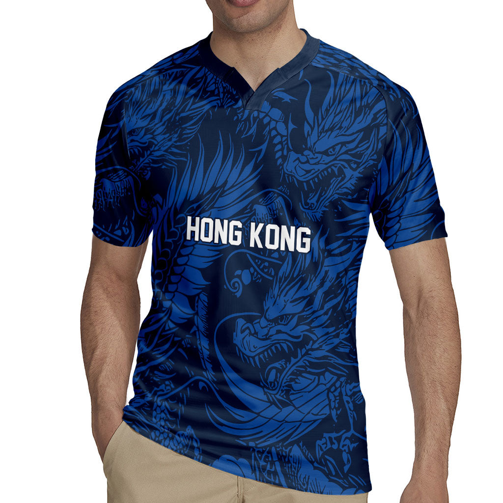 2026 Rugby Nations Series Custom Hong Kong Rugby Jersey Dragon Of The East Style