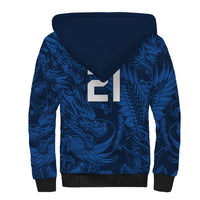 2026 Rugby Nations Series Custom Hong Kong Sherpa Hoodie Dragon Of The East Style