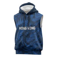 2026 Rugby Nations Series Custom Hong Kong Sleeveless Hoodie Dragon Of The East Style