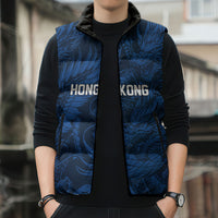 2026 Rugby Nations Series Custom Hong Kong Sleeveless Puffer Jacket Dragon Of The East Style