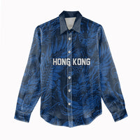 2026 Rugby Nations Series Custom Hong Kong Women Casual Shirt Dragon Of The East Style