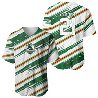 2026 Rugby Nations Series Custom Zimbabwe Baseball Jersey Great Sables Zimbabwe