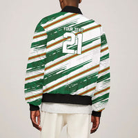 2026 Rugby Nations Series Custom Zimbabwe Bomber Jacket Great Sables Zimbabwe