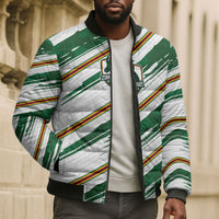 2026 Rugby Nations Series Custom Zimbabwe Bomber Puffer Jacket Great Sables Zimbabwe