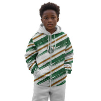 2026 Rugby Nations Series Custom Zimbabwe Kid Hoodie Great Sables Zimbabwe