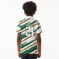 2026 Rugby Nations Series Custom Zimbabwe Kid Polo Shirt Great Sables Zimbabwe