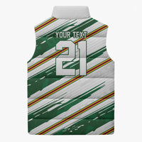 2026 Rugby Nations Series Custom Zimbabwe Sleeveless Puffer Jacket Great Sables Zimbabwe