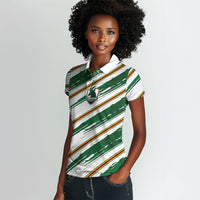 2026 Rugby Nations Series Custom Zimbabwe Women Polo Shirt Great Sables Zimbabwe