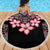 Africa Adenium Multiflorum Flowers Beach Blanket Mix Native Tribal Pattern LT9 - Wonder Print Shop