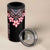 Africa Adenium Multiflorum Flowers 4 in 1 Can Cooler Tumbler Mix Native Tribal Pattern LT9 - Wonder Print Shop