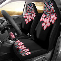 Africa Adenium Multiflorum Flowers Car Seat Cover Mix Native Tribal Pattern LT9 - Wonder Print Shop