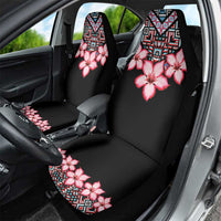 Africa Adenium Multiflorum Flowers Car Seat Cover Mix Native Tribal Pattern LT9 - Wonder Print Shop