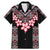 Africa Adenium Multiflorum Flowers Family Matching Mermaid Dress and Hawaiian Shirt Mix Native Tribal Pattern LT9 - Wonder Print Shop