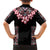 Africa Adenium Multiflorum Flowers Family Matching Summer Maxi Dress and Hawaiian Shirt Mix Native Tribal Pattern - Wonder Print Shop