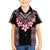 Africa Adenium Multiflorum Flowers Family Matching Summer Maxi Dress and Hawaiian Shirt Mix Native Tribal Pattern - Wonder Print Shop