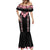 Africa Adenium Multiflorum Flowers Mermaid Dress Mix Native Tribal Pattern - Wonder Print Shop