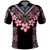 Africa Adenium Multiflorum Flowers Polo Shirt Mix Native Tribal Pattern - Wonder Print Shop