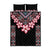 Africa Adenium Multiflorum Flowers Quilt Bed Set Mix Native Tribal Pattern - Wonder Print Shop