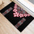 Africa Adenium Multiflorum Flowers Rubber Doormat Mix Native Tribal Pattern - Wonder Print Shop