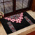Africa Adenium Multiflorum Flowers Rubber Doormat Mix Native Tribal Pattern - Wonder Print Shop