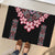 Africa Adenium Multiflorum Flowers Rubber Doormat Mix Native Tribal Pattern - Wonder Print Shop