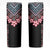 Africa Adenium Multiflorum Flowers Skinny Tumbler Mix Native Tribal Pattern - Wonder Print Shop