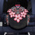 Africa Adenium Multiflorum Flowers Spare Tire Cover Mix Native Tribal Pattern - Wonder Print Shop