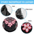 Africa Adenium Multiflorum Flowers Spare Tire Cover Mix Native Tribal Pattern - Wonder Print Shop