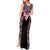 Africa Adenium Multiflorum Flowers Tank Maxi Dress Mix Native Tribal Pattern - Wonder Print Shop