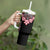 Africa Adenium Multiflorum Flowers Tumbler With Handle Mix Native Tribal Pattern - Wonder Print Shop