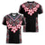 Africa Adenium Multiflorum Flowers Women V-Neck T-Shirt Mix Native Tribal Pattern - Wonder Print Shop