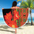 Africa Beauty Clivia Miniata Flowers Beach Blanket LT9 - Wonder Print Shop