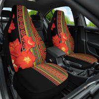 Africa Beauty Clivia Miniata Flowers Car Seat Cover LT9 - Wonder Print Shop