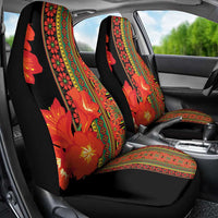 Africa Beauty Clivia Miniata Flowers Car Seat Cover LT9 - Wonder Print Shop