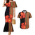Africa Beauty Clivia Miniata Flowers Couples Matching Mermaid Dress and Hawaiian Shirt LT9 - Wonder Print Shop