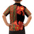 Africa Beauty Clivia Miniata Flowers Family Matching Off The Shoulder Long Sleeve Dress and Hawaiian Shirt - Wonder Print Shop