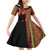 Africa Beauty Clivia Miniata Flowers Family Matching Off Shoulder Short Dress and Hawaiian Shirt LT9 - Wonder Print Shop
