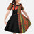 Africa Beauty Clivia Miniata Flowers Family Matching Summer Maxi Dress and Hawaiian Shirt - Wonder Print Shop