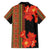 Africa Beauty Clivia Miniata Flowers Family Matching Summer Maxi Dress and Hawaiian Shirt - Wonder Print Shop