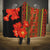 Africa Beauty Clivia Miniata Flowers Hooded Blanket