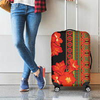 Africa Beauty Clivia Miniata Flowers Luggage Cover - Wonder Print Shop
