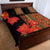 Africa Beauty Clivia Miniata Flowers Quilt Bed Set - Wonder Print Shop