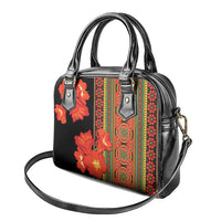 Africa Beauty Clivia Miniata Flowers Shoulder Handbag