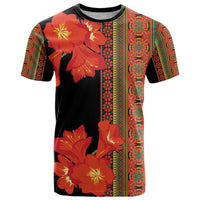 Africa Beauty Clivia Miniata Flowers T Shirt - Wonder Print Shop
