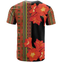 Africa Beauty Clivia Miniata Flowers T Shirt - Wonder Print Shop