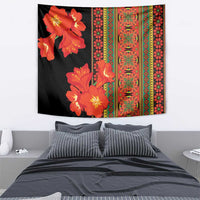 Africa Beauty Clivia Miniata Flowers Tapestry - Wonder Print Shop