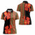 Africa Beauty Clivia Miniata Flowers Women Polo Shirt - Wonder Print Shop