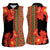 Africa Beauty Clivia Miniata Flowers Women Sleeveless Polo Shirt - Wonder Print Shop