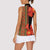 Africa Beauty Clivia Miniata Flowers Women Sleeveless Polo Shirt - Wonder Print Shop