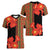 Africa Beauty Clivia Miniata Flowers Women V-Neck T-Shirt - Wonder Print Shop